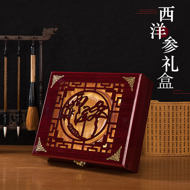 American Ginseng Gift Box American Ginseng Wooden box American Ginseng Gift box American Ginseng box American ginseng packaging box