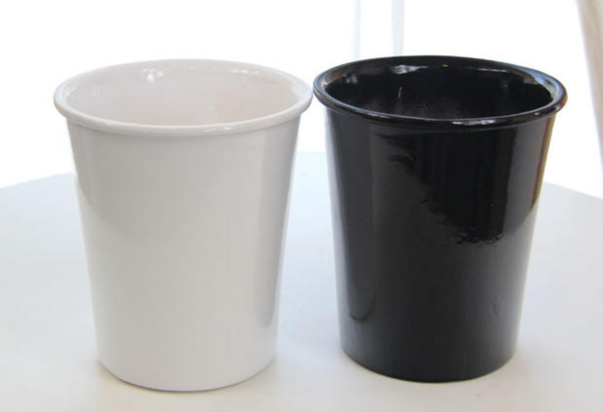 Zhigen hiện đại tối giản gốm lót bình hoa Hoa trang trí nhà mô phỏng hoa giả cắm hoa - Vase / Bồn hoa & Kệ lọ hoa bàn tay phật