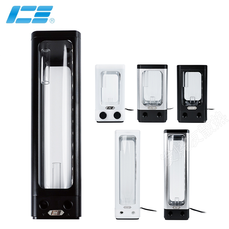 ICE-DX5 pump box integrated Ouku water cold loose hot water pump tank glass water tank with D5 pump position 5V synchronization