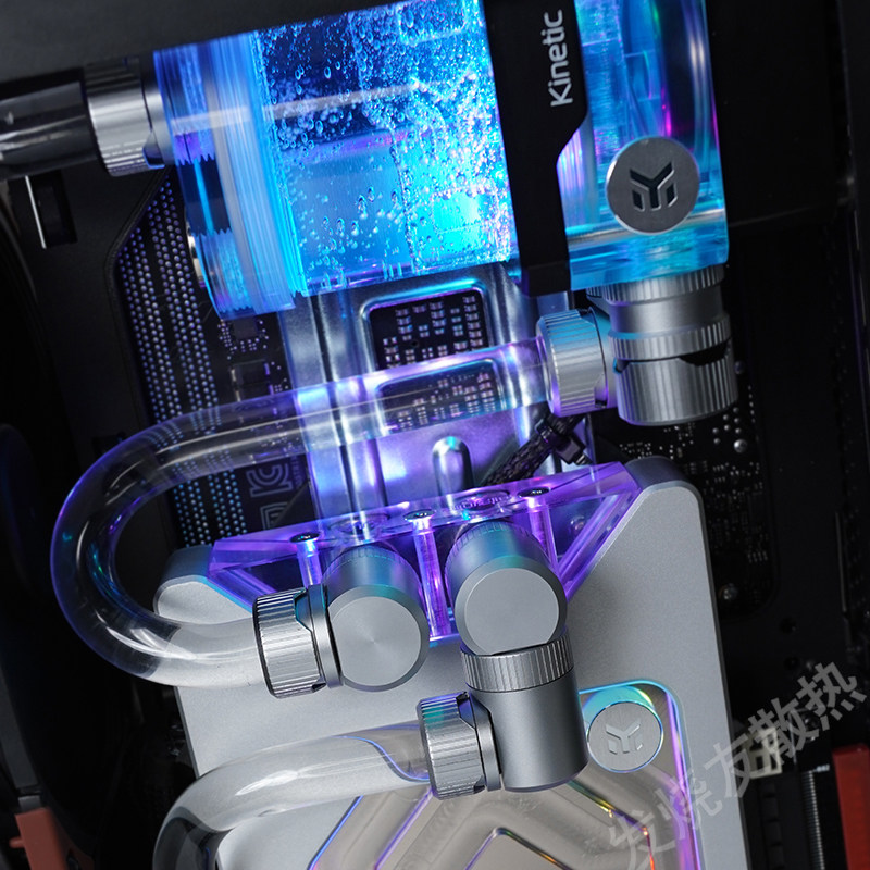 Шасси питания вентилятор комплект поставки  发烧友水冷|ssupd itx机箱 分体式水冷方案 ek水冷硬管套装 Ekwb