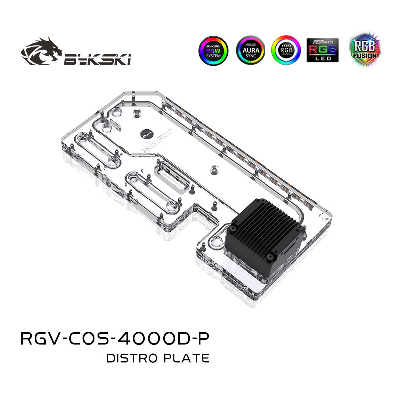 Bykski RGV-COS-4000D-P Water Board Deflector Corsair 4000D Water Cooled Main Case Cooling
