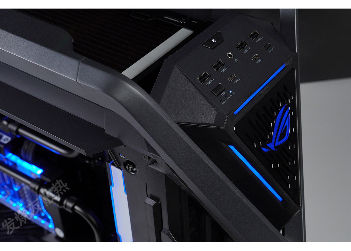 Шасси питания вентилятор комплект поставки  发烧友水冷|rog创世神701机箱 金属硬管ek水冷方案 cpu显卡散热 Ekwb