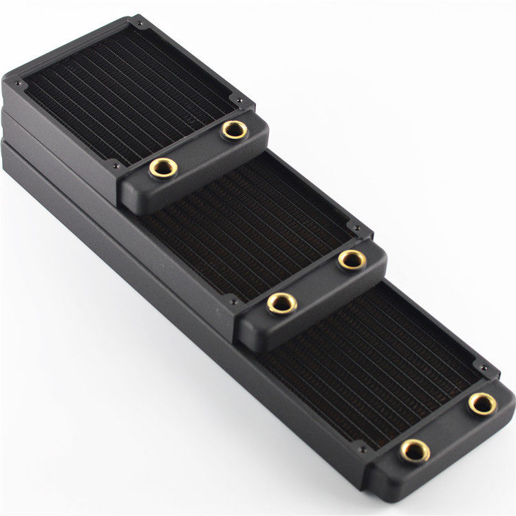 Full copper 12CM fan for Spuer120 240360480MM water cooling heat dissipation heat exchanger