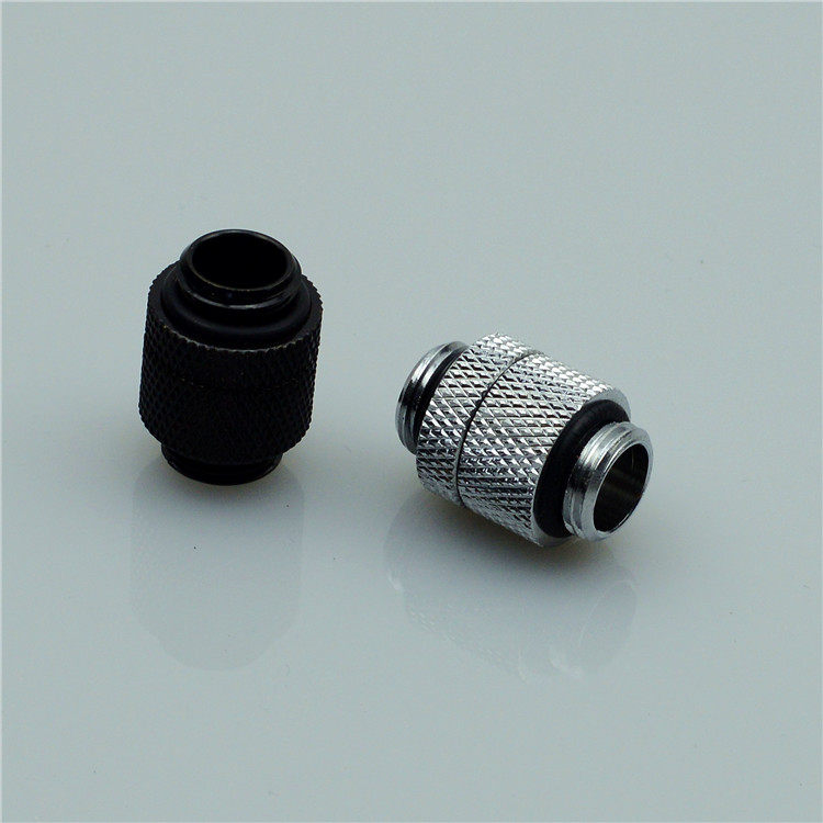 2-minute threaded water-cooled heat dissipation with rotating double male screw brass plated