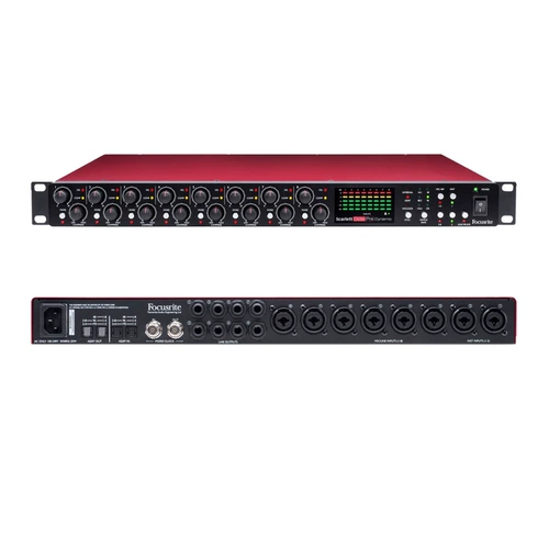 Foxt Focusrite Scarlett Octopre Dynamic 8 микрофона усилителя давление