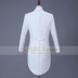 Swallow Tail Costume Stage Performance ăn mặc Điệp khúc Conductor ăn mặc Suit cưới chủ trang phục trắng Suit nam 