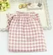 Quần pyjama nam và nữ gạc cotton mùa xuân và mùa hè cặp vợ chồng kẻ sọc nhà quần thể thao và giải trí quần lớn quần short nữ