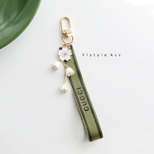 Оригинальная лента, подвеска, защитный USB-флеш-накопитель, брелок, аксессуар для сумки, «сделай сам», орхидея