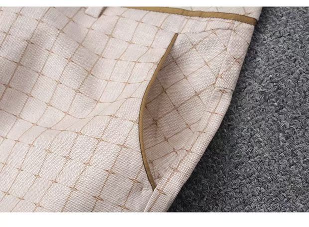 Mùa hè quần nam mới phiên bản Hàn Quốc của quần short kẻ sọc mỏng xu hướng trẻ trung hoang dã năm điểm quần 1059 quần nam đẹp