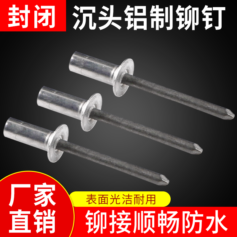 Closed pumping core rivet sink head pull rivet closed large cap rivet pumping heart rivet Ludine nail M3 2 M4M5