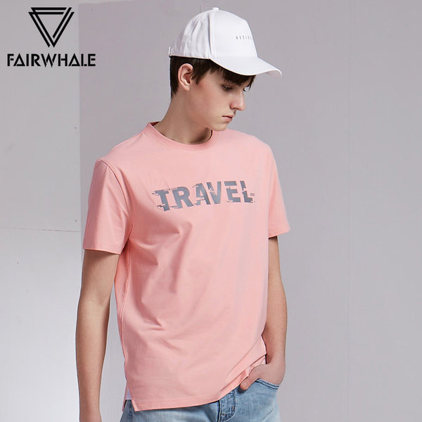 Mark Fairwhale 马克华菲 18年夏季新款 字母印花 男式短袖T恤 天猫优惠券折后¥88包邮(¥138-50)2色可选 Mark Fairwhale 马克华菲 18年夏季新款 字母印花 男式短袖T恤 天猫优惠券折后¥88包邮(¥138-50)2色可选