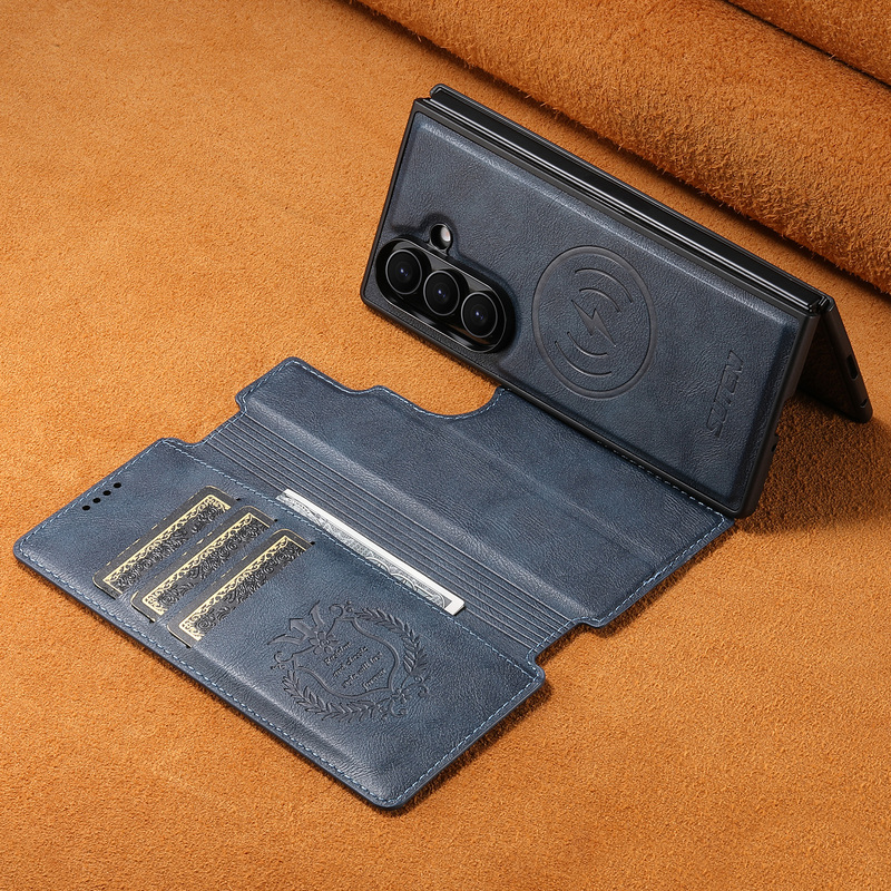 Detachable Flip Card Phone Case Suitable for Samsung Fold 30% off, New Z Fold6 Magnetic Detachable 2-in-1 Card Holder, Card Wallet, Octopus Card Holder, Fold8 Wallet, Multi-Functional