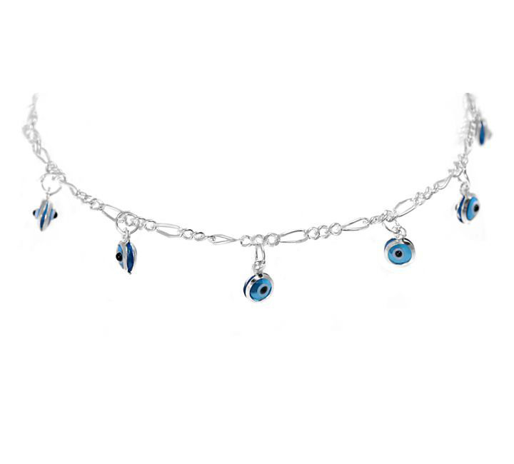 Chaine de cheville Couple LUCKYMOJO en Argenterie - Ref 3102091 Image 10