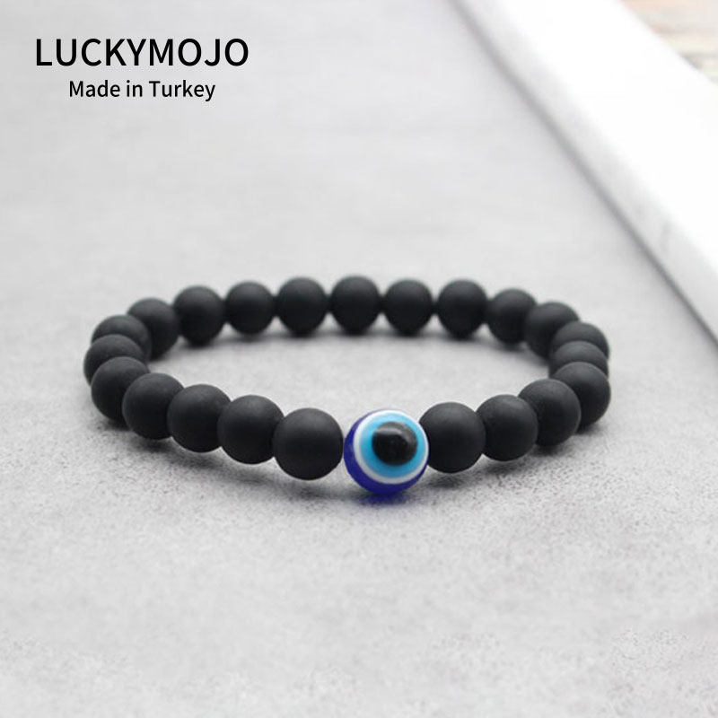 Turkish Devil's Eye Blue Eye Handmade Men's Trendy Miniature Bracelet Imported Personalised Handcrafts Girls Gifts