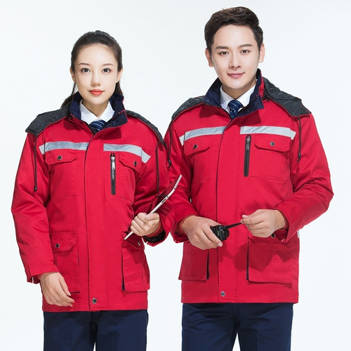 Демисезонная удерживающая тепло износостойкая светоотражающая куртка для работы, делается под заказ