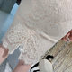 Lace dress 2021 new women's spring and autumn fashion hollow slim fit buttocks temperament feminine long-sleeved skirt