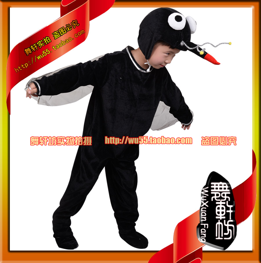Mẫu giáo nhỏ giun mơ ước trang phục cổ tích trang phục trẻ con côn trùng 蟋蟀 kiến ​​ong clothing trang phục biểu diễn thời trang be gái 10 tuổi