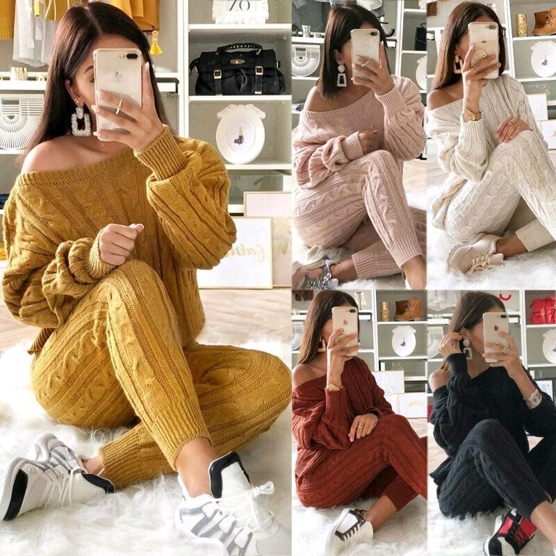 New European and American fashion pure color suit sweater Fashionable solid color suit sweater