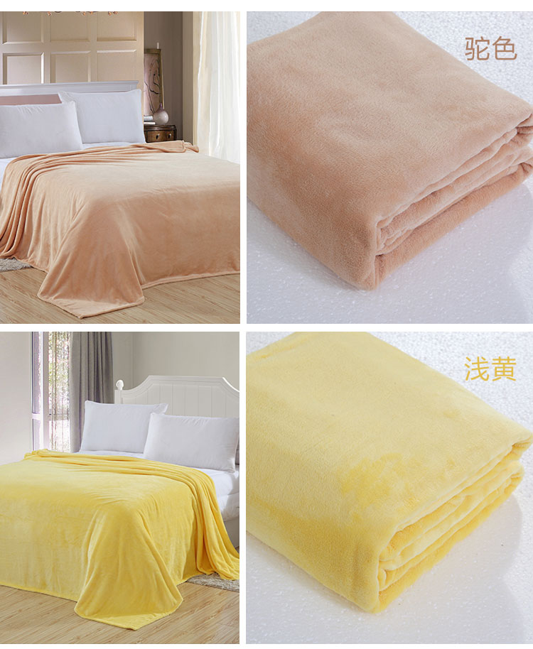Đơn giản rắn màu cashmere chăn mền luật Levin ánh sáng đồng bằng màu tím sofa giải trí chăn ngủ điều hòa chăn Không khí mát mẻ vào mùa hè - Ném / Chăn chăn long cừu