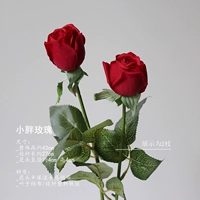 Little Fat Rose/2 ветви [красный]
