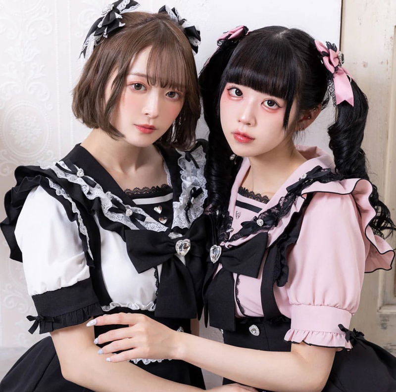 Summer New Versatile Short-Sleeved Shirt with Lace Trim, Cute Ladylike Top, Japanese Student Style Navy Collar Shirt