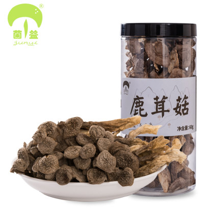 特级煲汤食材：60g 菌益 鹿茸菇干货