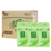 Qingfeng BWAG10 tea Zhen silk PET soft wipes independent packaging 10 pieces whole box 60 packs 600 pieces Jiangsu Zhejiang and Shanghai