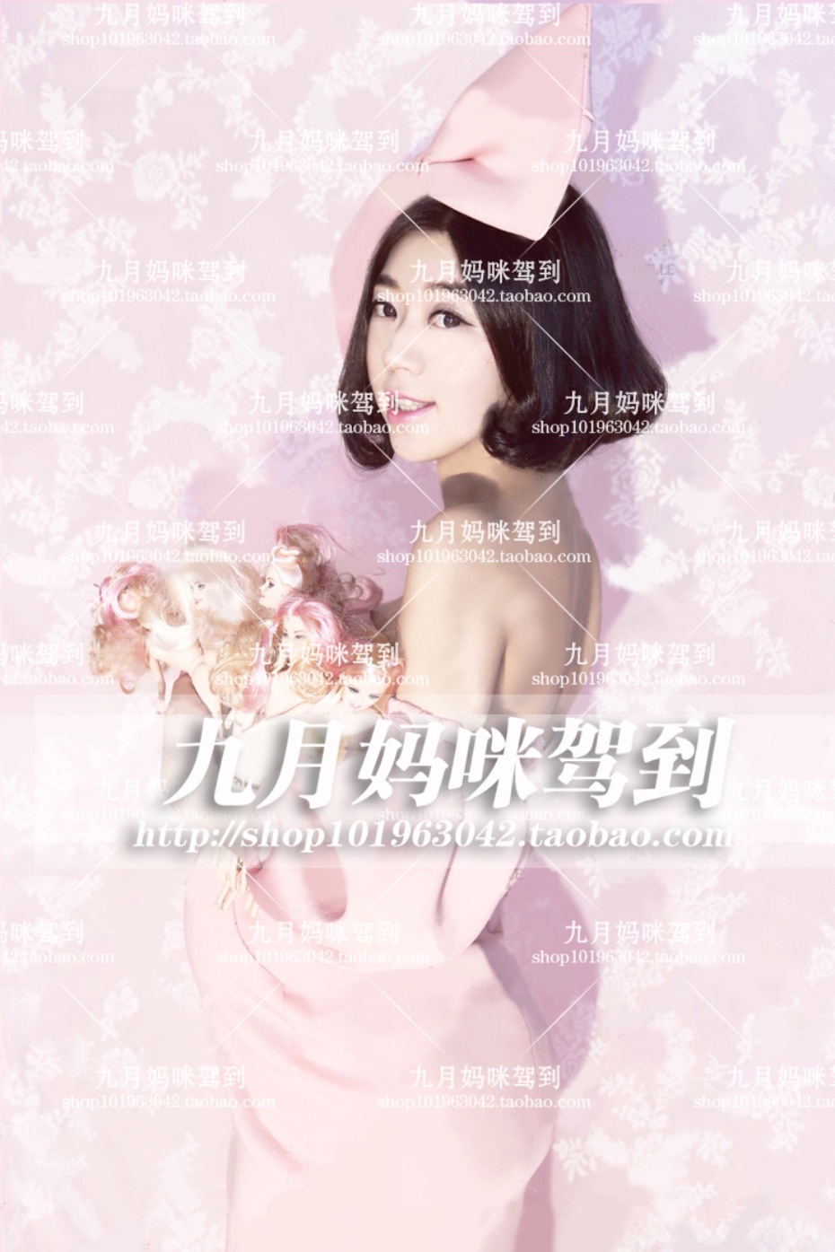 88 cho thuê bà bầu ảnh quần áo chụp ảnh quần áo ảnh hồng dễ thương ngọt lớn bụng lớn ảnh studio quần áo áo ngực bầu