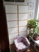  Staff cabinet locker storage cabinet Storage bag cabinet with door and lock locker storage bag cabinet Student classroom bookcase wood