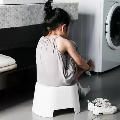 Small stool children's small bench home padded European style adult shoe stool bench coffee table low stool bathroom non-slip chair