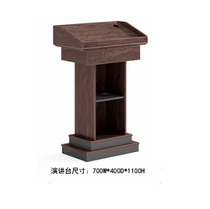 Radio speaking desk Large vertical speaking desk Classroom desk Simple modern welcome desk