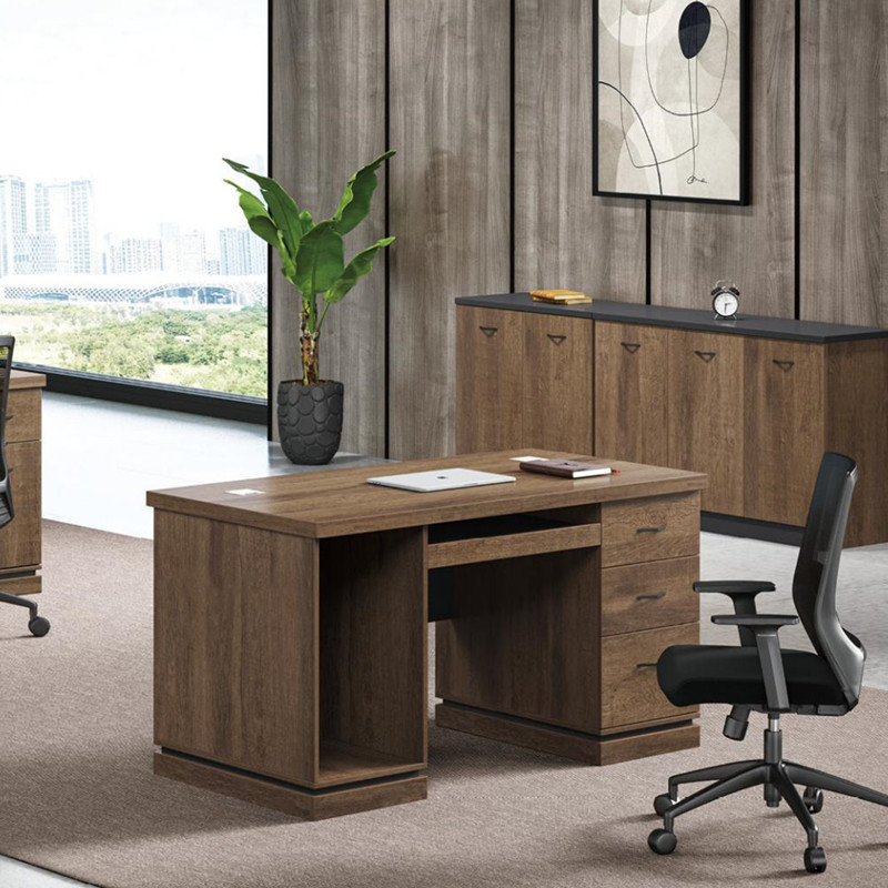 Dongping office desk staff desk and chair desk 1 4 m single desk 1 2 with drawer computer desk desk