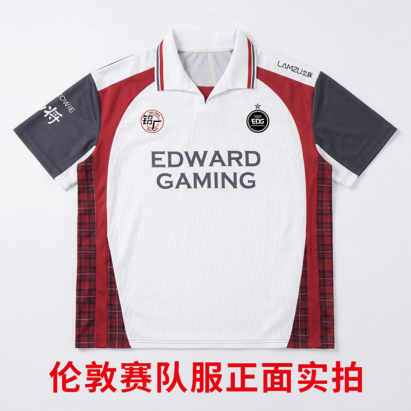 EDG Valorant 2026 ロンドンマスターズ ZMJJKK KangKang Valorant 半袖ポロシャツ チームユニフォーム Tシャツ