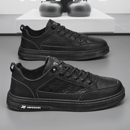 Nam Mùa Thu Nhà Bếp Đầu Bếp Đặc Biệt Giày Da Màu Đen Cho Công Việc Bảo Hiểm Lao Động Chống Thấm Nước Chống Trơn Trượt Giày Đế Bằng giay bep giầy cho đầu bếp