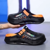 Летние тапочки, мужские спортивные слайдеры, нескользящие износостойкие пляжные сандалии