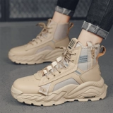 Martens, летняя обувь, высокие сапоги в английском стиле на платформе для скалозалания, в британском стиле