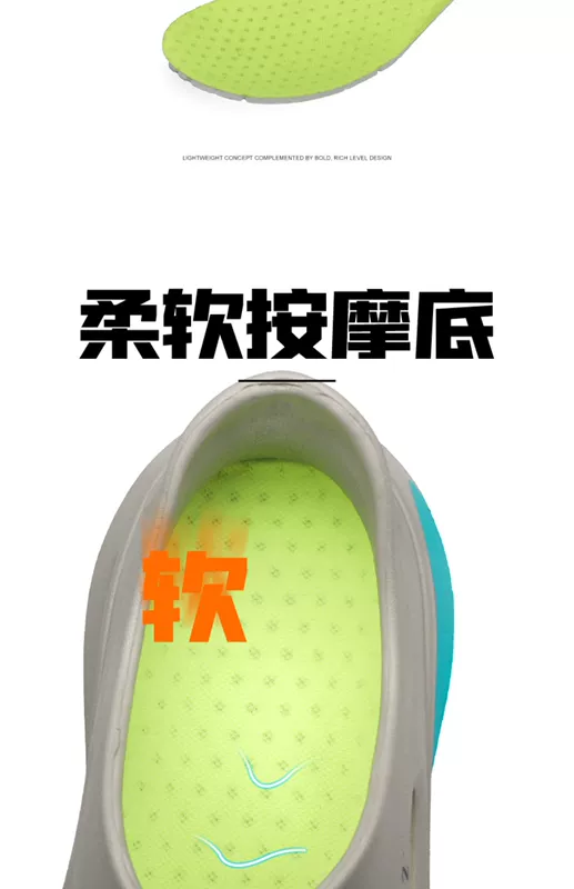 Giày Croc Nam Mùa Hè Áo Khoác Ngoài Chống Trơn Trượt Chống Mùi Hôi Bao Đầu Dép Thể Thao Ngoài Trời Đế Mềm Dép Đi Biển Với Cảm Giác Chết Tiệt giày nữ đi biển