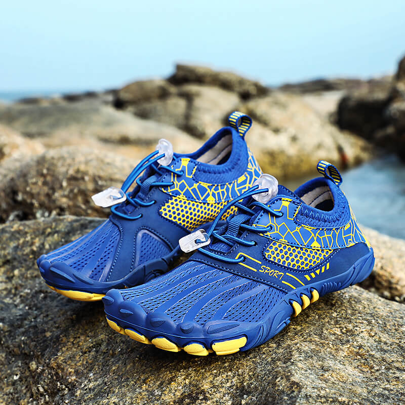 Children's beach shoes wading shoes men and women barefoot soft bottom quick-drying river shoes catching sea shoes non-slip swimming shoes snorkeling shoes