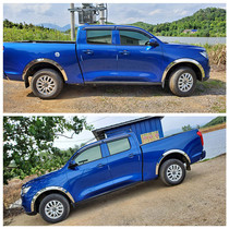 Great Wall Cannon Stainless Steel Wheel Brow Dealer Use Version Full Package Widening Wheel Brow Decoration Wheel Brow Rim Anti-Rubbing Strip