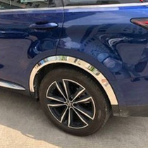 Suitable for Dongfeng Chi Chen starwheel eyebrow stainless steel lengthened widening wheel brow decoration wheel brow rim anti-rubbing strip