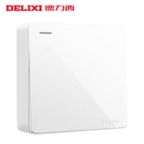 Deforce West Wall Switch Socket Home Switch Panel Single Open Single Control Switch Open Single Control And Clear Fit Switch