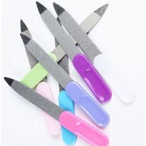 Nail shop special nail file strip Stainless steel nail file Grinding nail tools Nail sand file