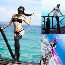 SPIRI 2mm diving socks wetsuit material long knee socks deep diving and snorkeling warm socks