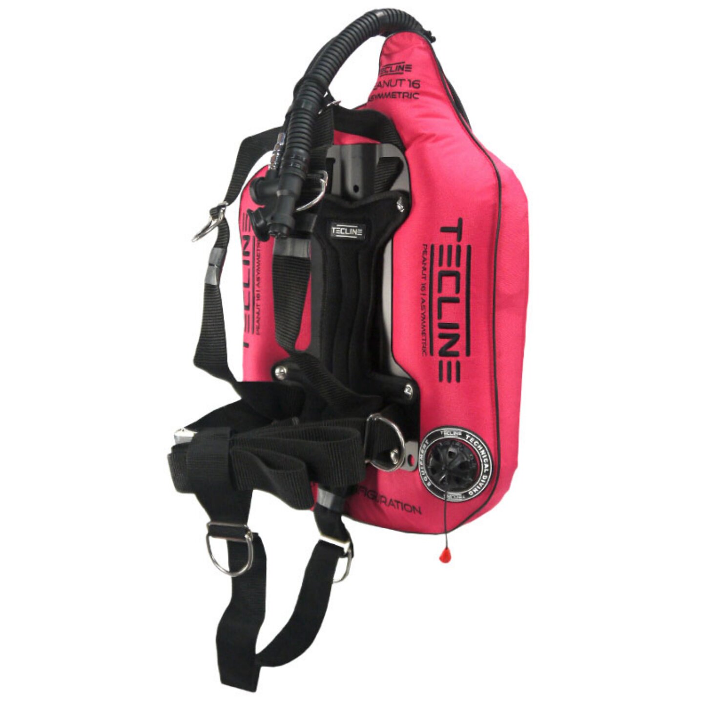 25年必买！白鳍鲨Tecline Peanut 16不对称背飞BCD碳纤维DIR轻旅神器-浮力调整器BC-淘宝好物网