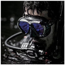 New TUSA M2001SQB MASK professional diving mask anti-UV420 tempered glass myopia lens