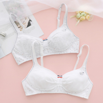 Bailly cotton bra without steel ring thin development underwear girls junior high school students high school girl suit