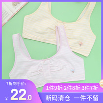 Qingcang Baili Pure Cotton Development Period Girl Girl Girl Girl Literary Chest Elementary School Junior Underwear