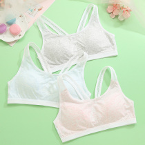 Yilanfen girl thin sports running vest-style student fitness shockproof underwear junior high school girls bra summer