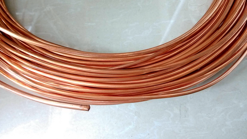 Yuxiang ISHAN machine tool lubricating copper pipe diameter M4M6M8 high pressure oil discharge pipe pressure 100KG