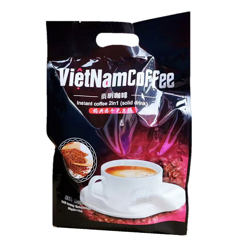 Vietnamese Coffee Gongming Coffee Classic Freeze-Dried Sugar-Free 900g Gongming Freeze-Dried Two-In-One Instant Coffee 50 Sticks